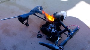 Crashed DJI Care Inspire1